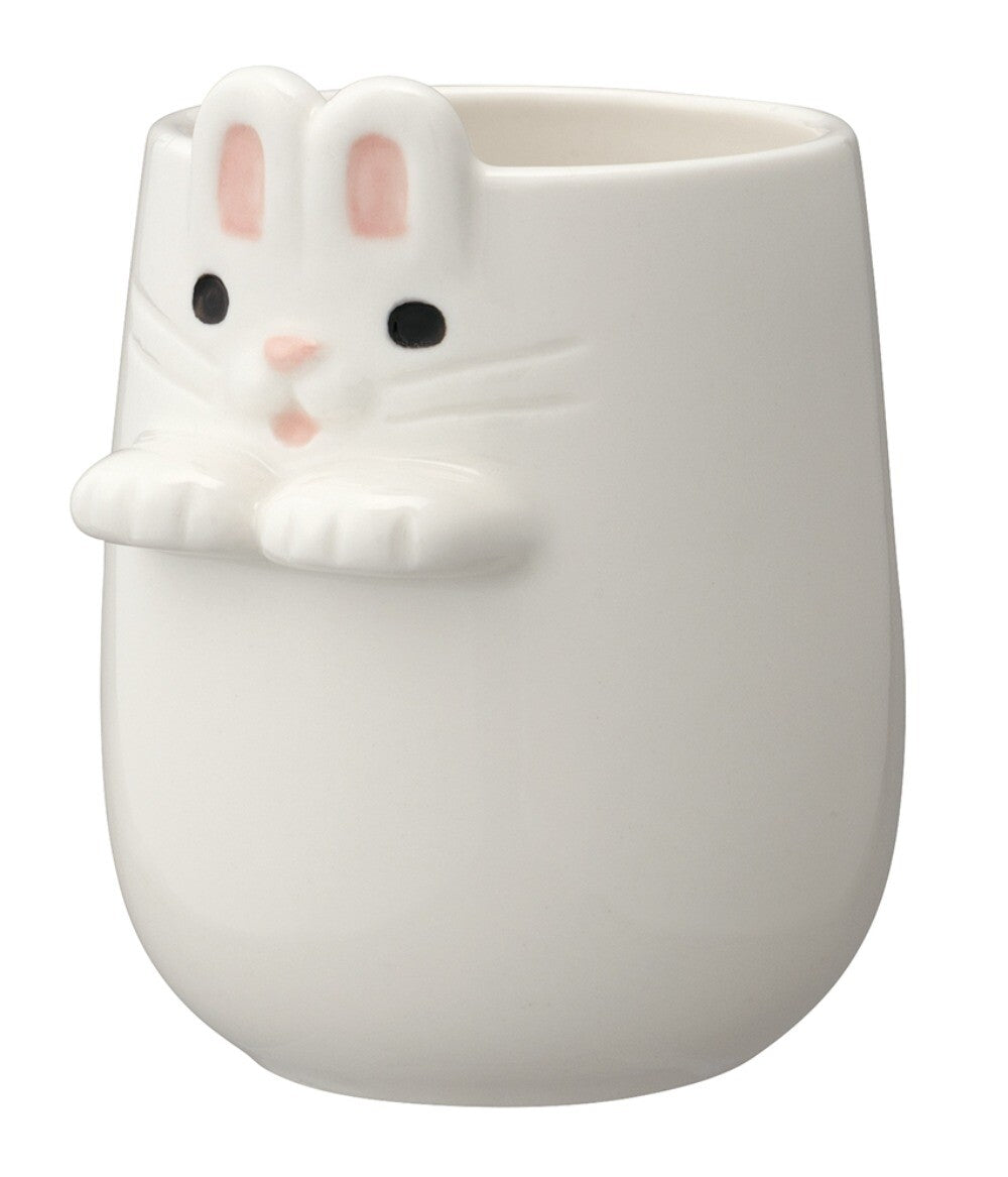 DECOLE Rabbit Ceramic Teacup with Little Paws