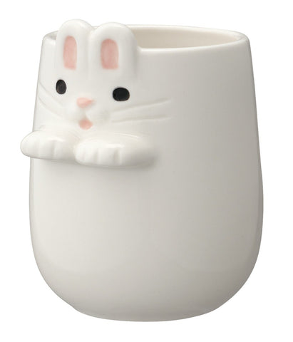 DECOLE Rabbit Ceramic Teacup with Little Paws