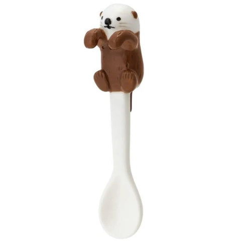 DECOLE Sea Otter Ceramic Spoon