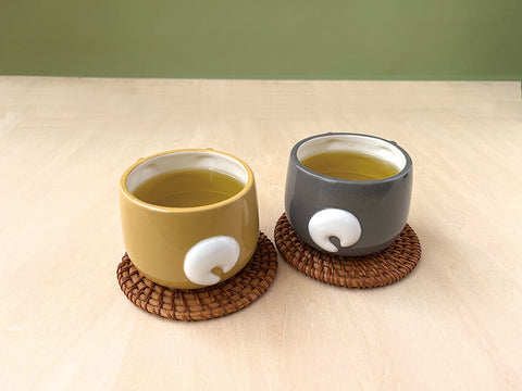 DECOLE Shiba Teacup, Brown