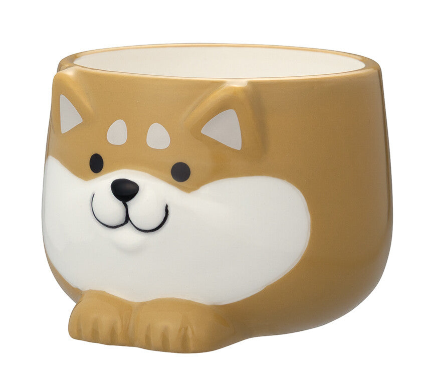 DECOLE Shiba Teacup, Brown