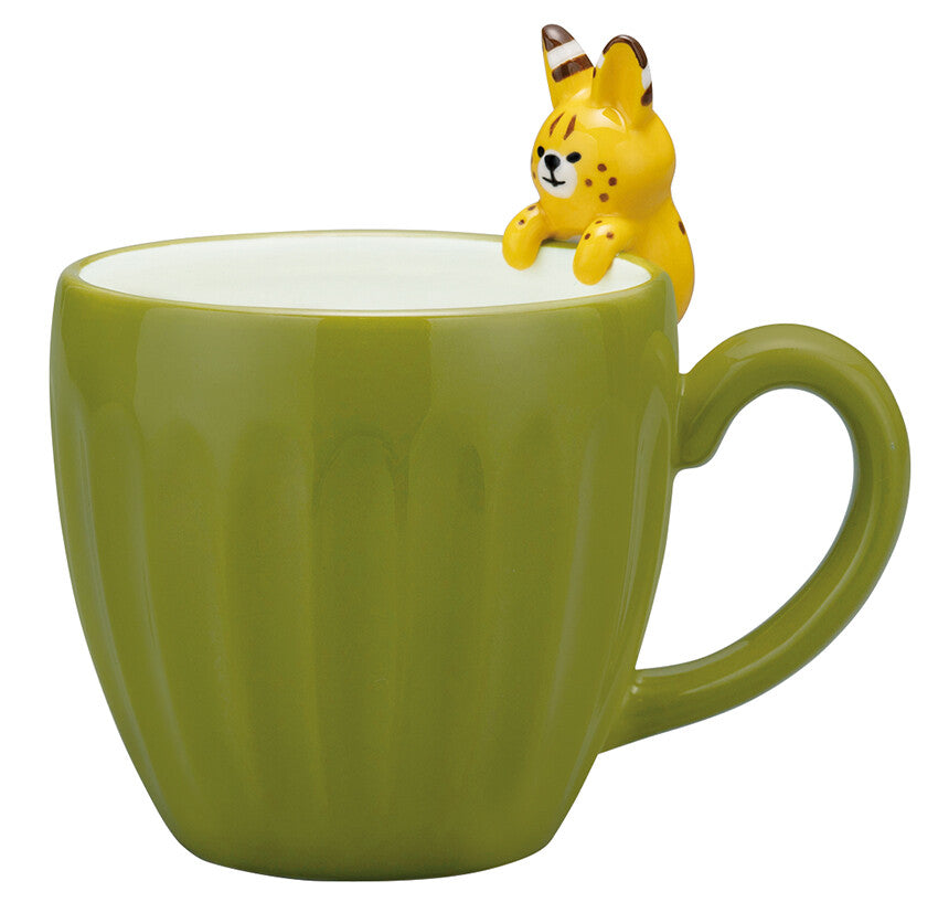DECOLE Wild Cats Serval Ceramic Mug