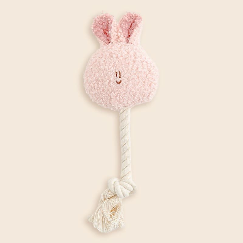 [Biteme] BonBon Green Furry Friends Rope Tug Toy image 4