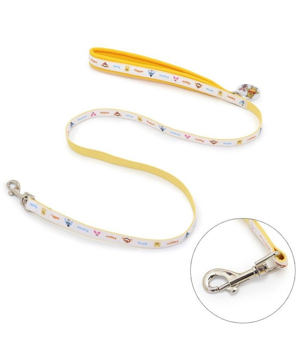 [PET PARADISE]  Disney Winnie the Pooh Leash "Piglet Smiley" [4S-3S]  [SS-S] image 2