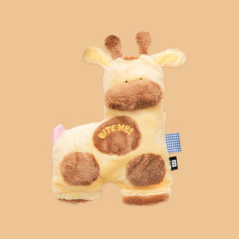 [Biteme] Stubby Friends Toy - Giraffe / Cow image 1