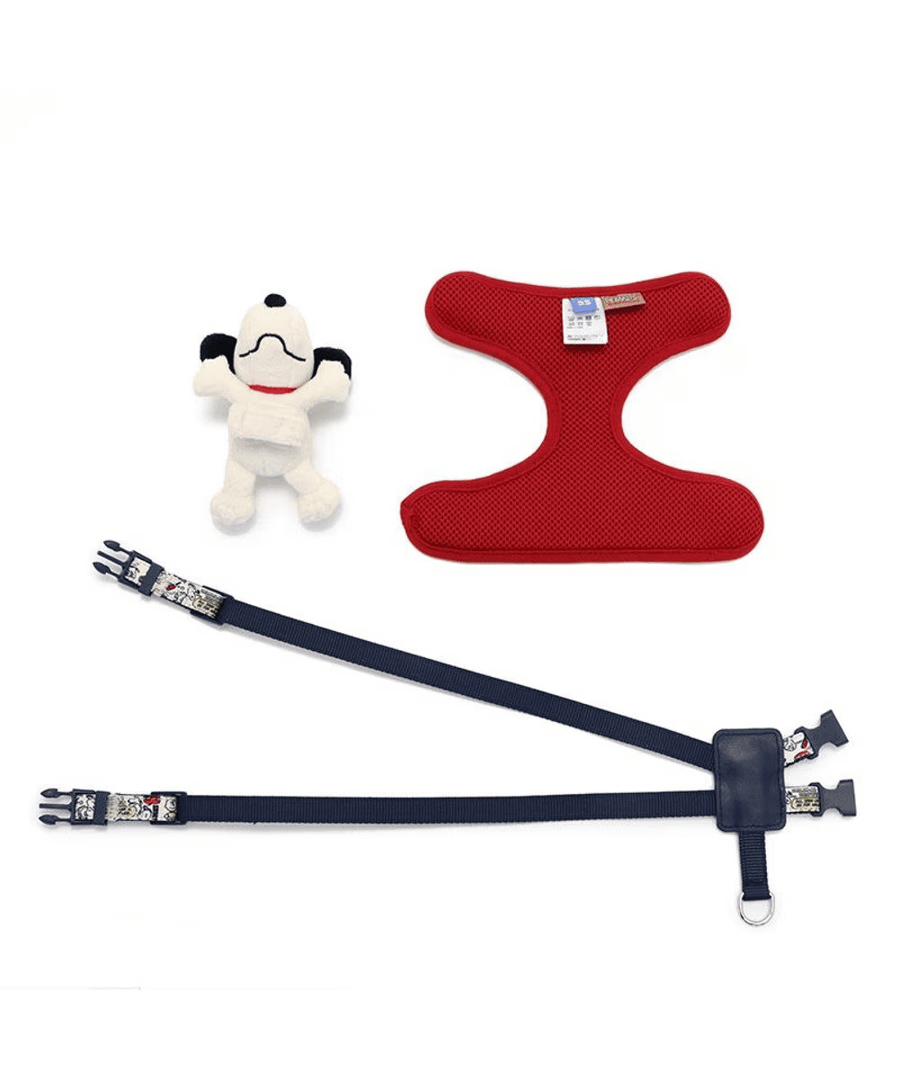 [PET PARADISE] Snoopy Dog Harness with Plush Mascot image 11