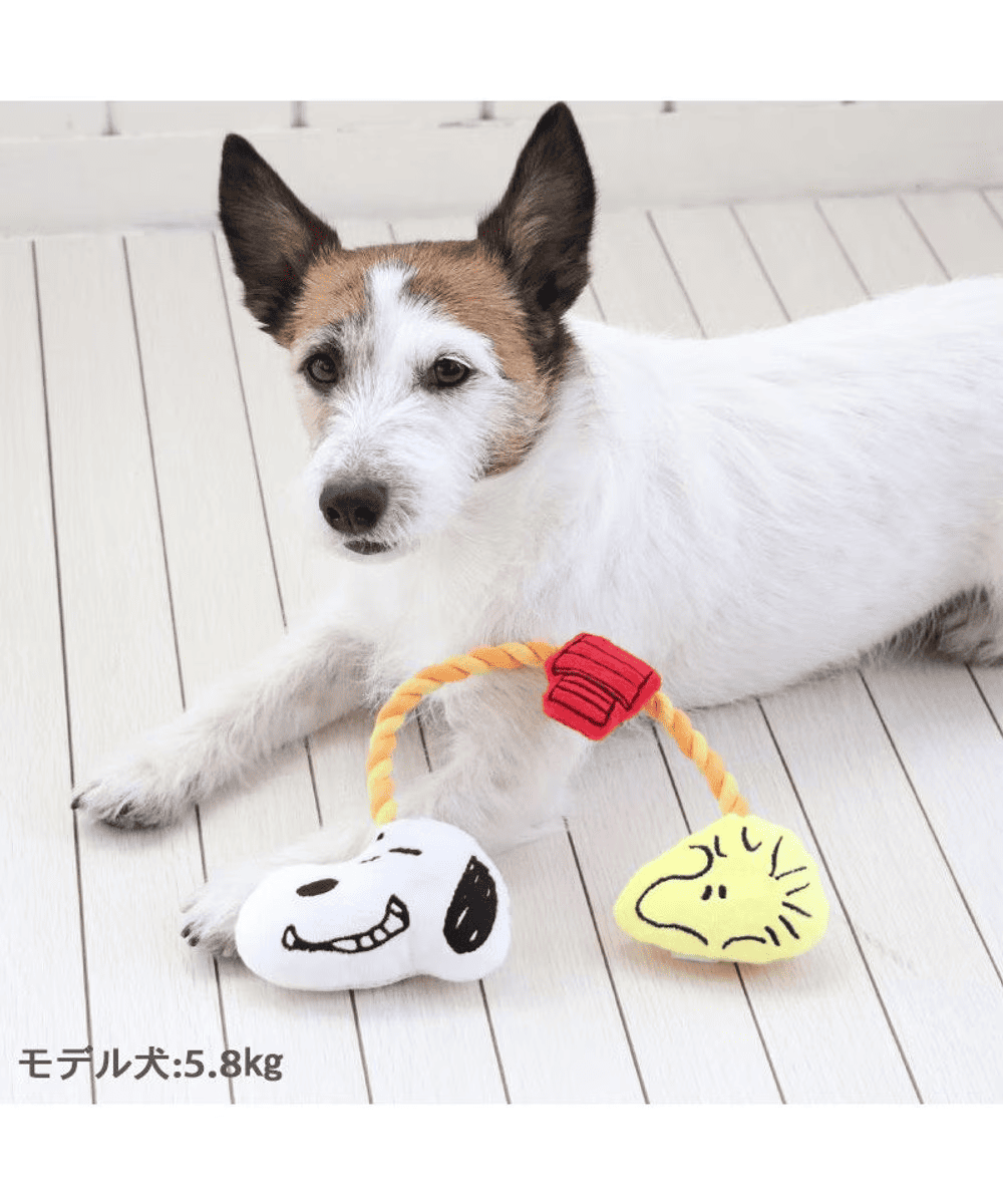 [PET PARADISE] Snoopy & Friends Rope Toy– Squeaky Plush Dog Toy image 6
