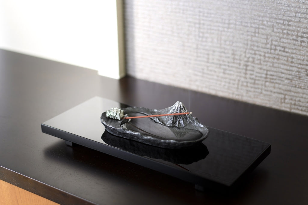 GINGADO Sakasa Fuji Incense Holder – Sumi Fuji