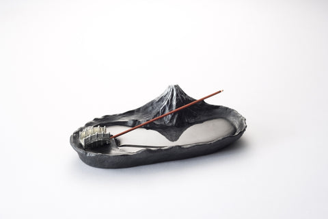 GINGADO Sakasa Fuji Incense Holder – Sumi Fuji