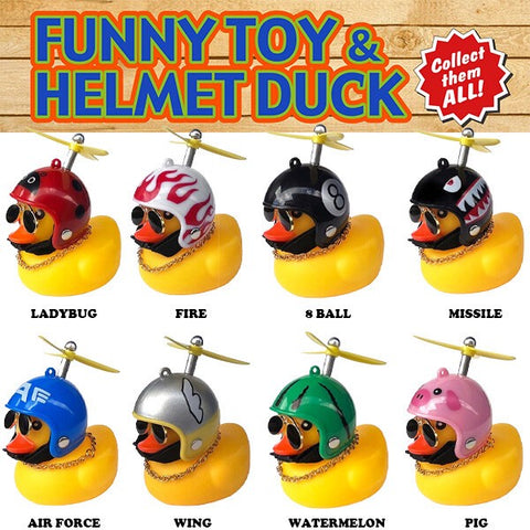 Helmet Rubber Duck, Pig