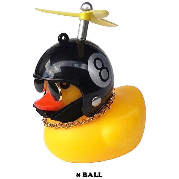 Helmet Rubber Duck, 8 Ball