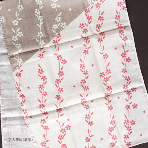 Hyogensha Utamaro Hanaogi Ukiyo-e Cotton Tenugui Towel