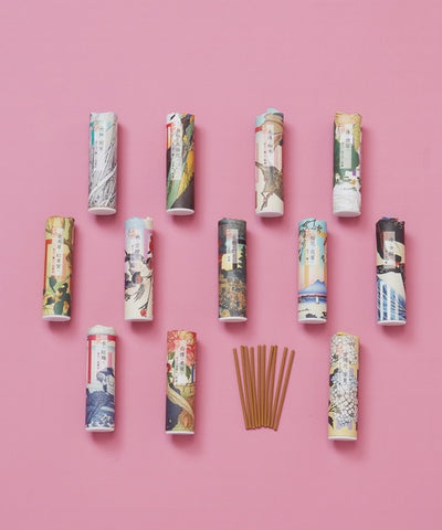 Kaya × Kousaidou Kiki Waka Incense, Hydrangea