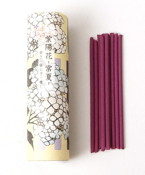 Kaya × Kousaidou Kiki Waka Incense, Hydrangea