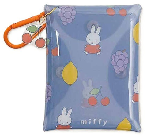 Miffy Colorful Sagara Clear Multi Pouch, Blue