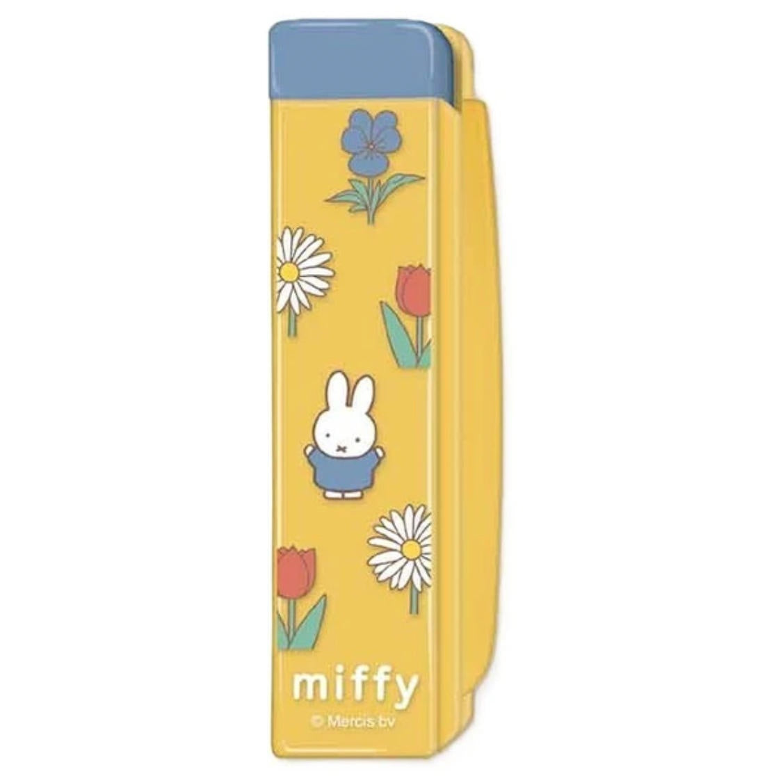 Miffy Colorful Sagara Comb and Mirror, Yellow