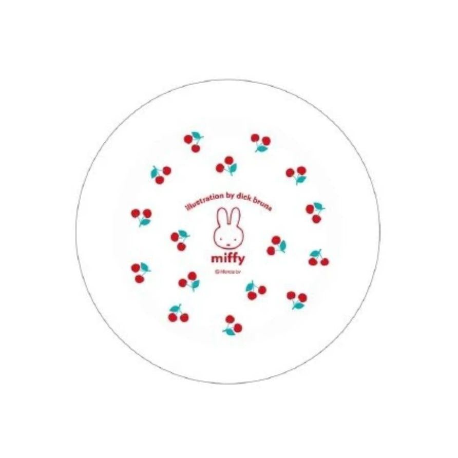 Miffy Retro Cherry Glass Plate
