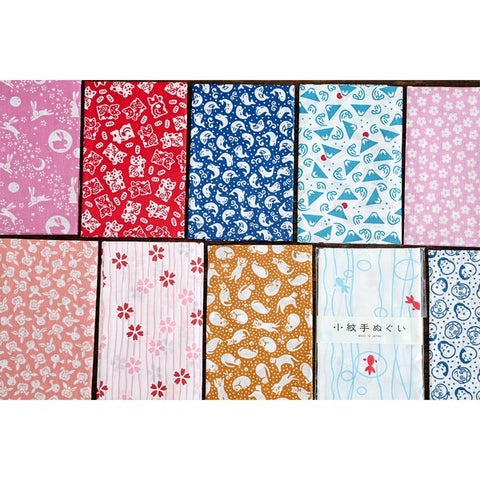 Miyamoto Clover Japanese Tenugui Towel