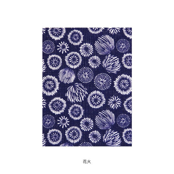 Miyamoto Fireworks Japanese Tenugui Towel