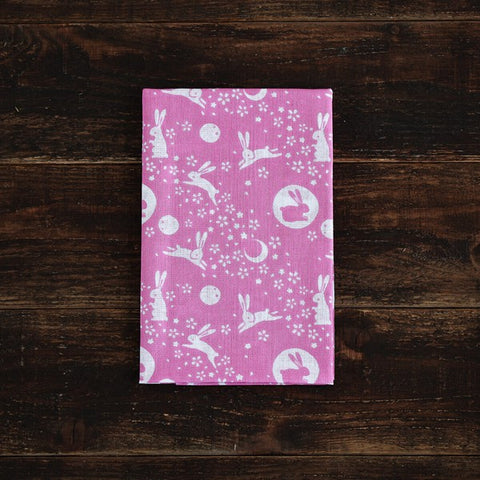 Miyamoto Rabbit Japanese Tenugui Towel