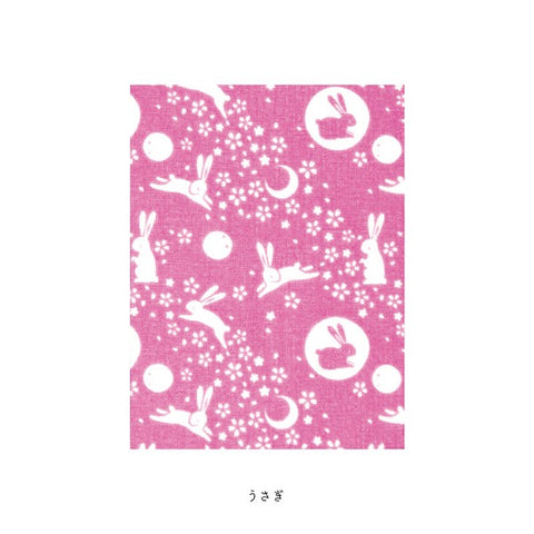 Miyamoto Rabbit Japanese Tenugui Towel