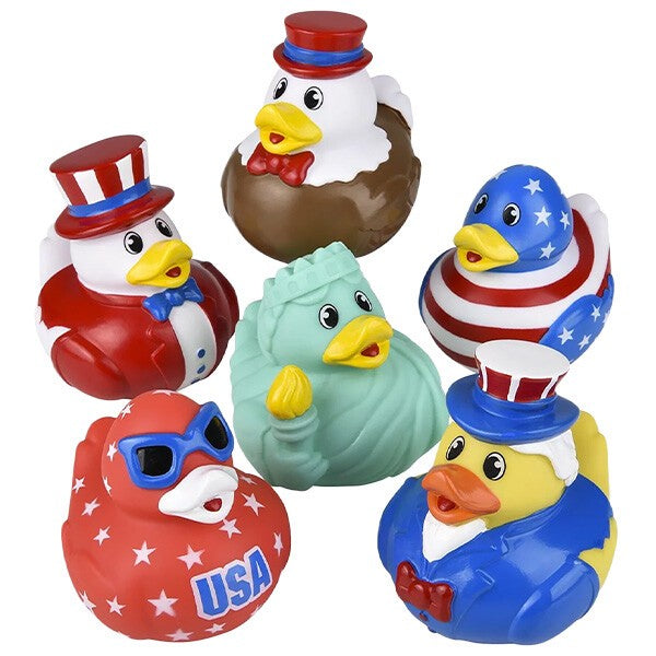 Patriotic Rubber Ducks