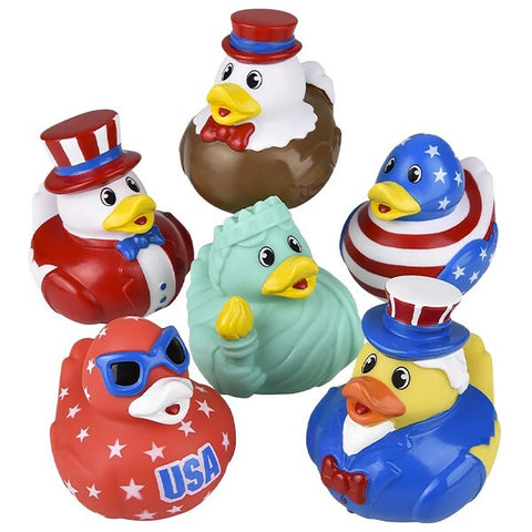 Patriotic Rubber Ducks