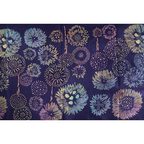 Todaya Shoten Fireworks Chusen Cotton Tenugui Towel