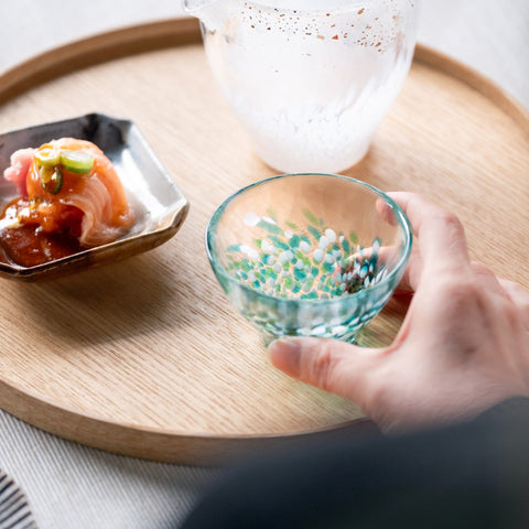 Tsugaru Vidro Mizubasho Handmade Glass Sake Cup – 85ml