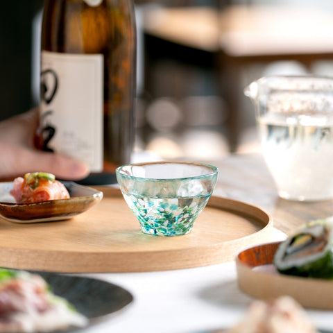 Tsugaru Vidro Mizubasho Handmade Glass Sake Cup – 85ml
