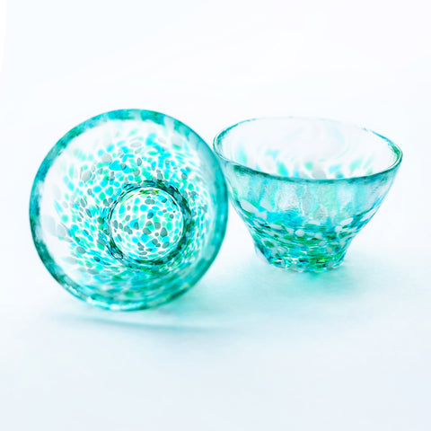 Tsugaru Vidro Mizubasho Handmade Glass Sake Cup – 85ml