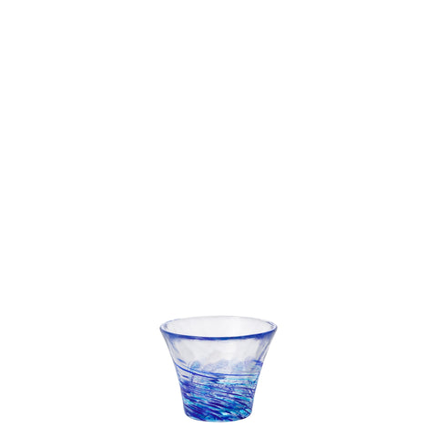 Tsugaru Vidro Takikaze Handmade Glass Sake Cup – 60ml
