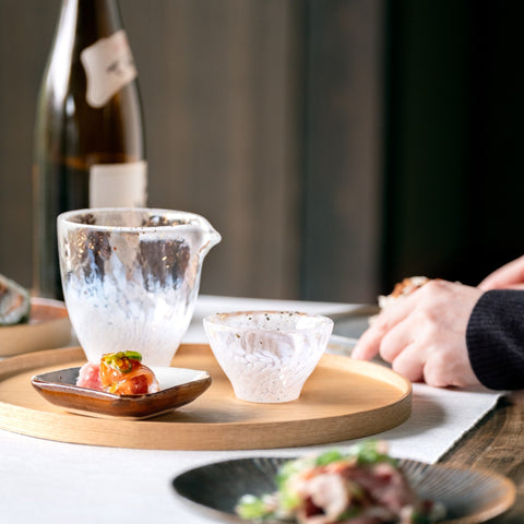 Tsugaru Vidro Watayuki Handmade Glass Sake Cup – 85ml