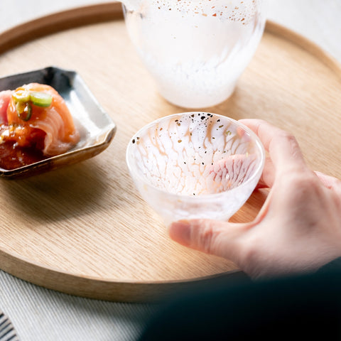 Tsugaru Vidro Watayuki Handmade Glass Sake Cup – 85ml