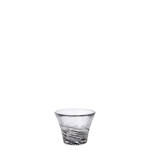 Tsugaru Vidro Yogiri Handmade Glass Sake Cup – 60ml
