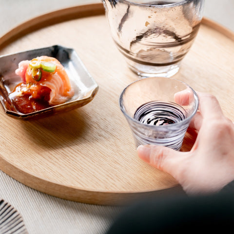 Tsugaru Vidro Yogiri Handmade Glass Sake Cup – 60ml