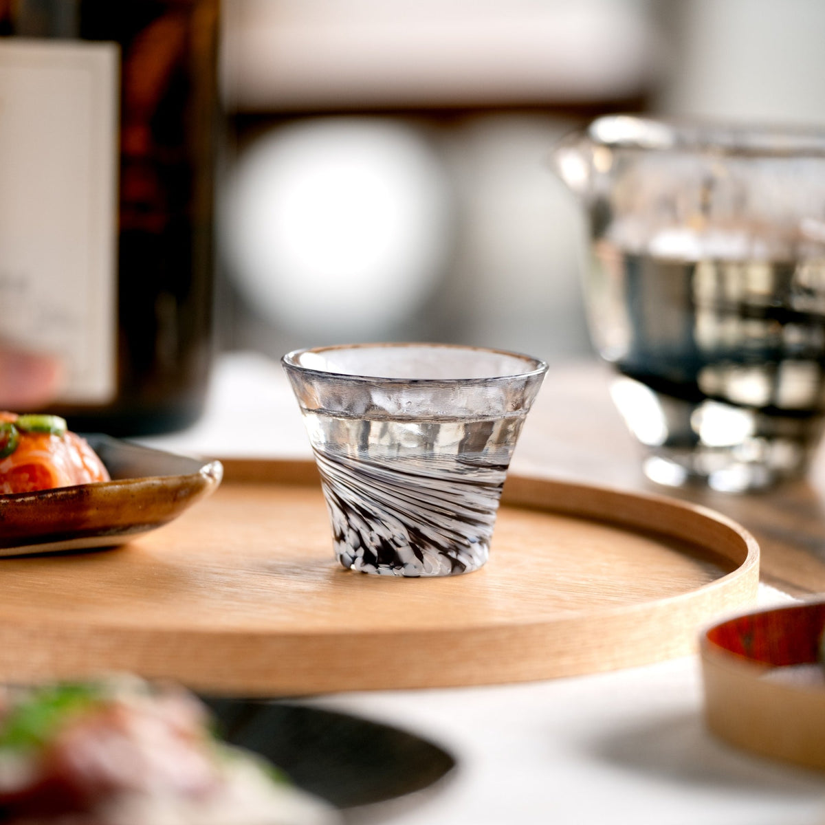 Tsugaru Vidro Yogiri Handmade Glass Sake Cup – 60ml