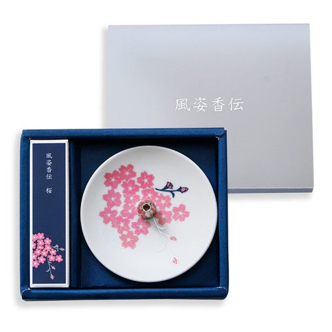 YOUYOUANG Fushikaden Incense & Holder Gift Set