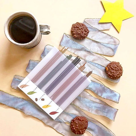 YOUYOUANG Tea & Coffee Incense Palette, Trial Set