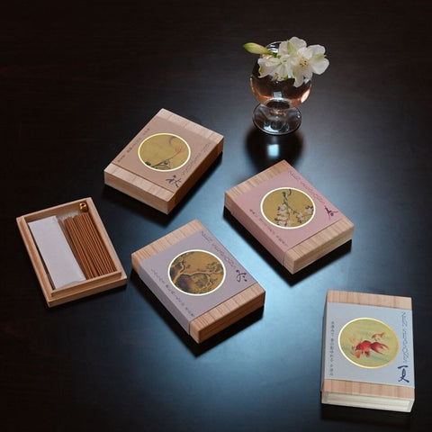 YOUYOUANG ZEN SEASONS Incense – 40 Sticks & Holder