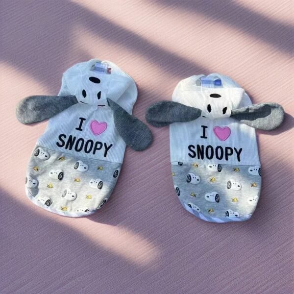 Snoopy Character Hooded Dog Sweatshirt