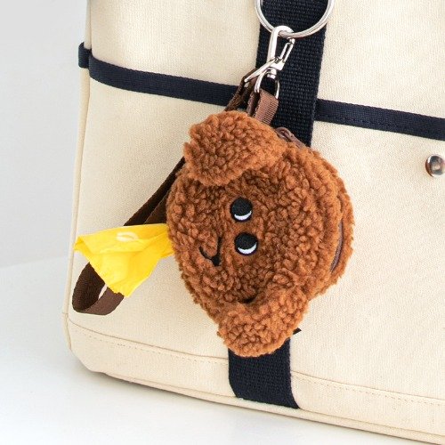 [Biteme] Poodle Poop bag Pouch