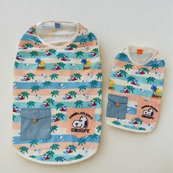 Snoopy Hawaiian Palm Tree T-Shirt