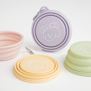 [Biteme] NEW Foldable Travel Bowl - pastel (4 colors)