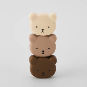 [AhAhLand] Coconi Bear Silicone Nosework Ball Toy