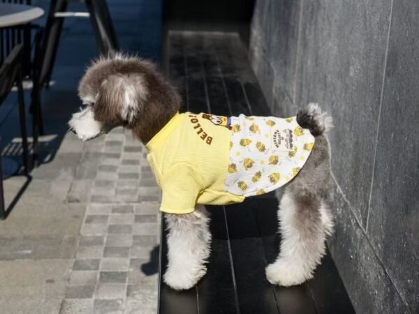 Minions Waffle Knit Patchwork T-Shirt - Image 2