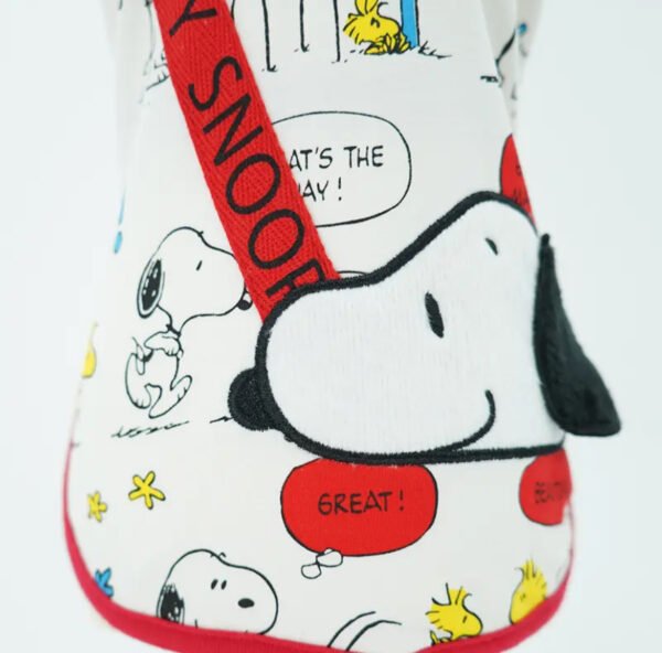 Snoopy Comic Strip Print Dog Backpack Vest - Image 6