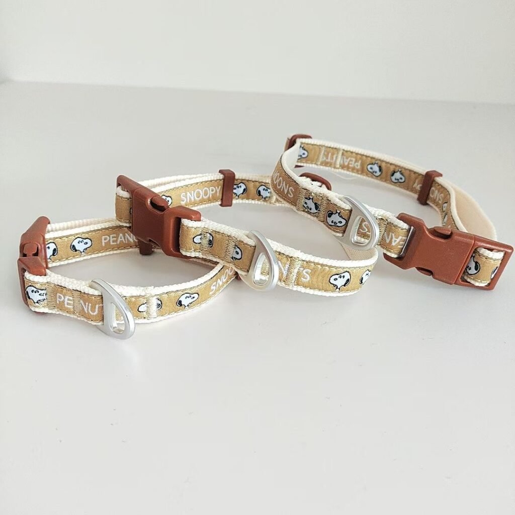 Snoopy Peanuts Dog Collar