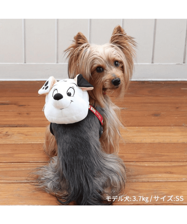[PET PARADISE] Disney 101 Dalmatians Dog Harness with Plush Backpack – Size S - Image 5