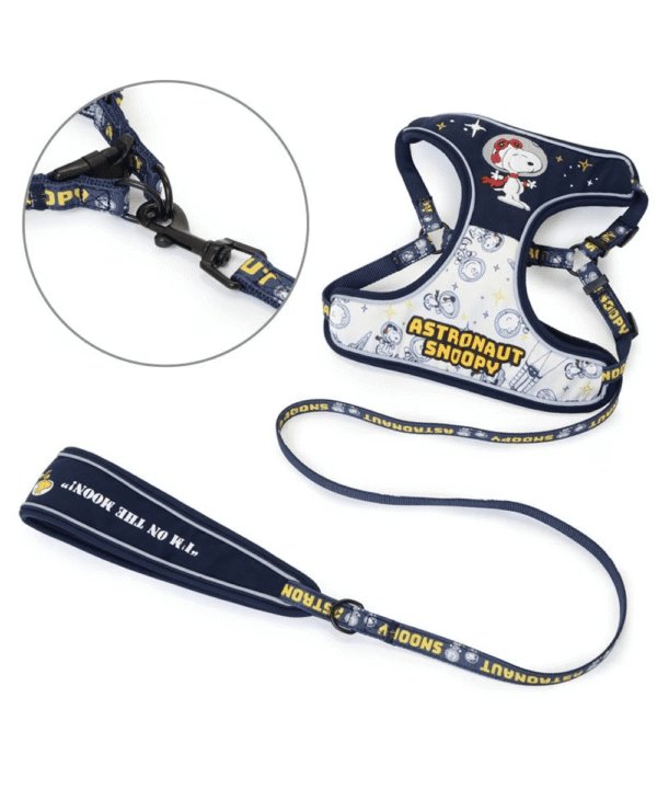 [PET PARADISE] Snoopy Astronaut Dog Harness & Leash Set - Image 3
